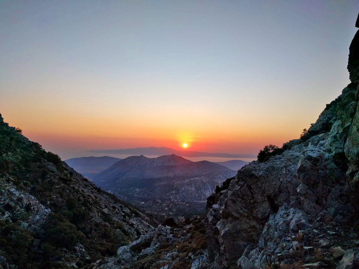 Mount Zas sunset