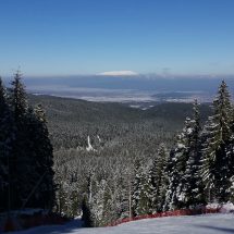 Borovets ski slope panorama