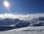 Panorama of Gudauri Mountains
